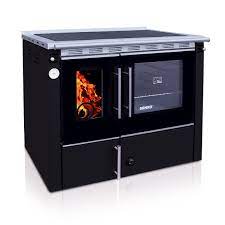 Cocina de leña calefactora con horno C35-C35 Premium
