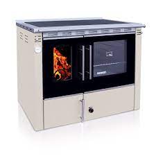 Cocina de leña calefactora con horno C25-C25 Premium