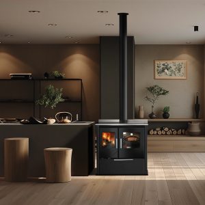 Cocina de leña Olga 80/90 Nobis Fire