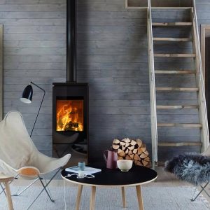 Estufa leña Flat 300/330 Nobis Fire
